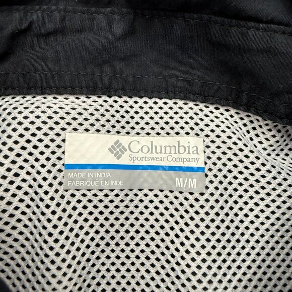 Alabama Crimson Tide Columbia PFG Bonehead Fishing Shirt Men M Black Short Slv - Picture 5 of 14